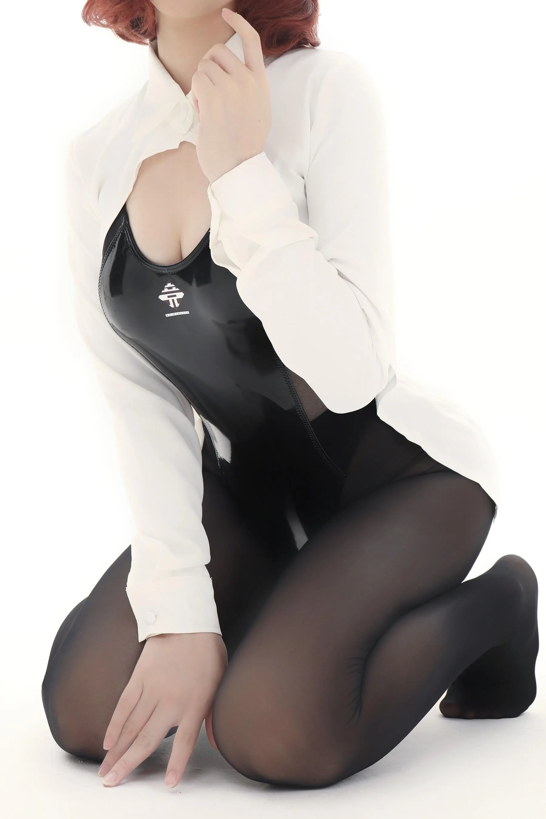 幼愛youmeko – NO.02 樋口円香竞泳灰丝 [30P]插图3